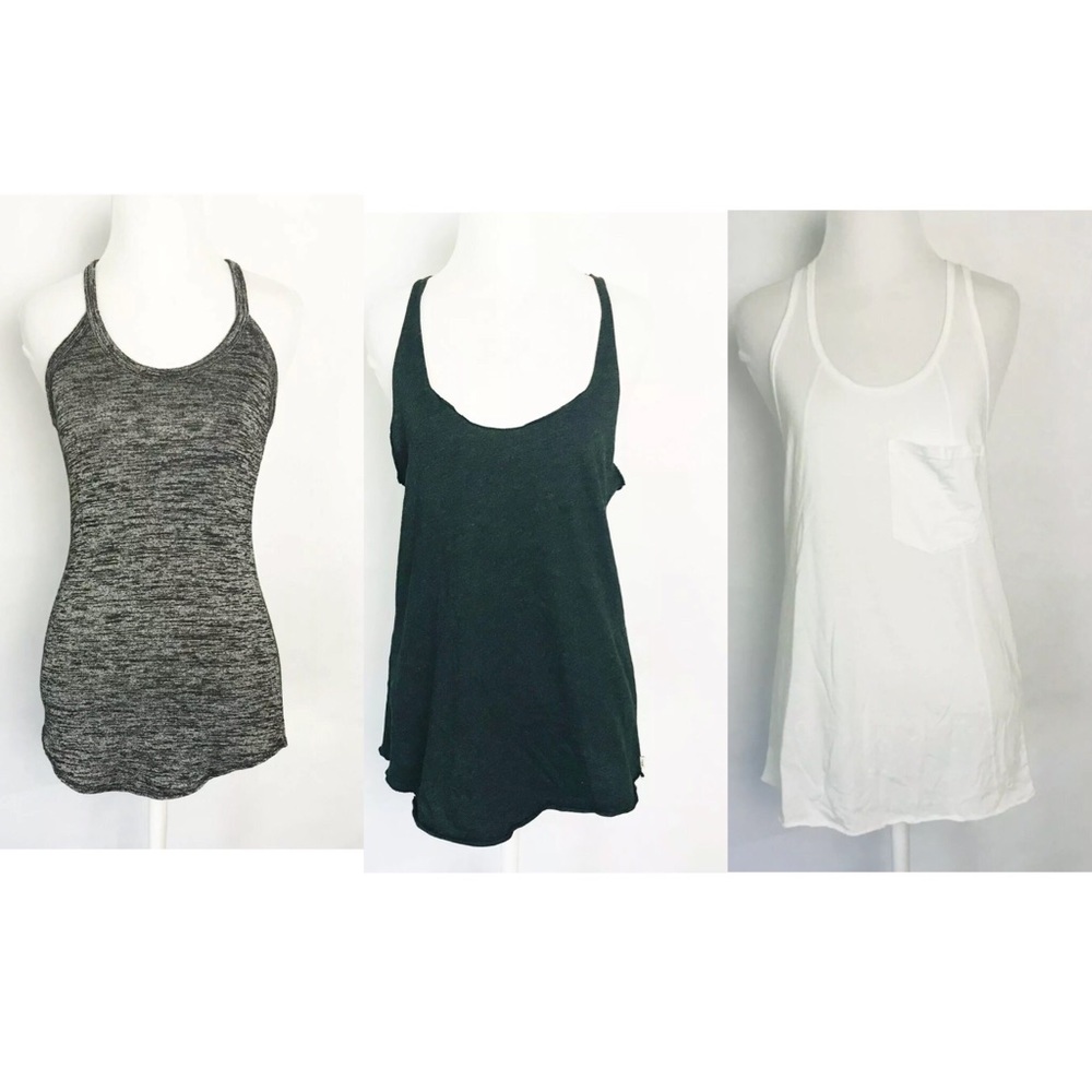 Aritzia Lot of 3 Variety Tank Tops small